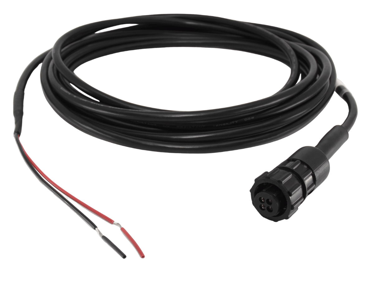 P0040 4-pin power cable angled view