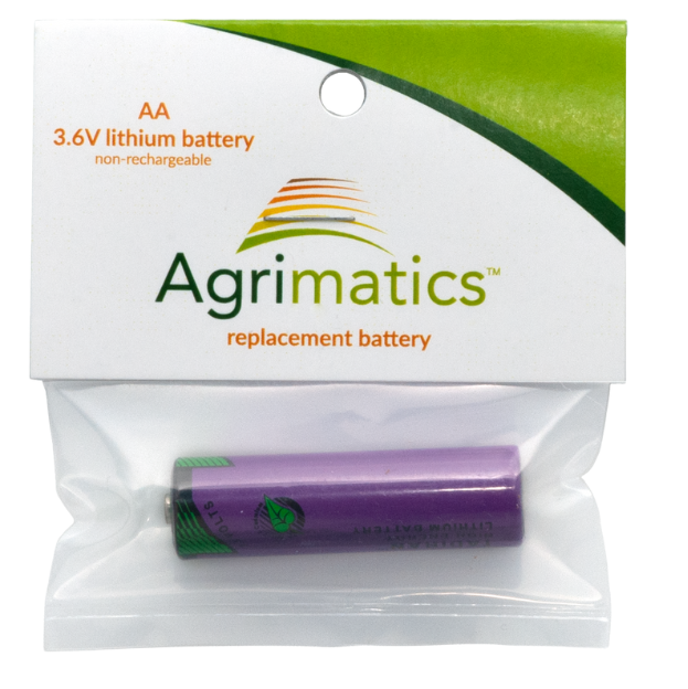 P0010 3.6V AA lithium battery in packaging